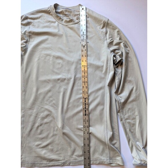 Patagonia Cream Long Sleeve Active Baselayer Long Sleeve Shirt Mens Medium M - Picture 5 of 11